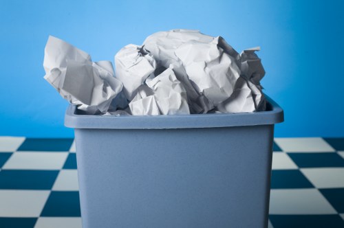 Safe disposal methods for hazardous waste