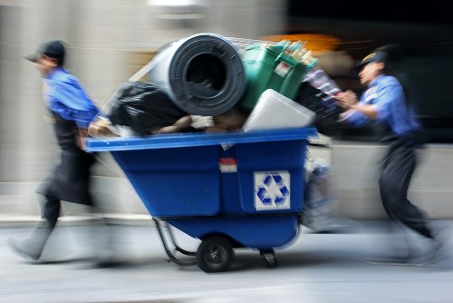 Different sizes of skips for domestic use in Notting Hill
